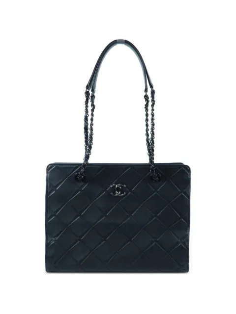 CHANEL Pre-Owned CC turn-lock shoulder bag Blue SHOULDERBAG