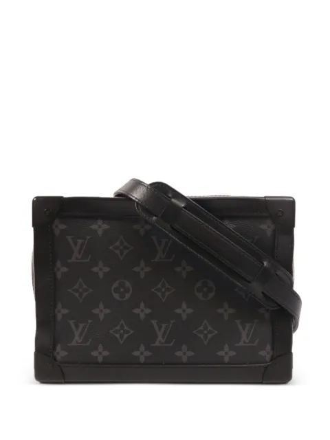 Louis Vuitton Pre-Owned Eclipse Soft Trunk Monogram shoulder bag Black M44730