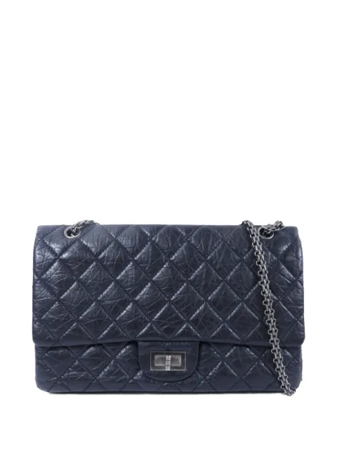 CHANEL Pre-Owned 2.55 Jumbo shoulder bag Black A37587