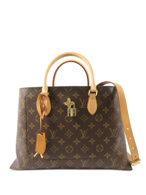Louis Vuitton Pre-Owned Flower Tote Monogram handbag Brown M43551