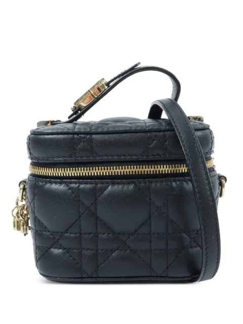 Christian Dior Pre-Owned Cannage leather tote bag Black S0935ONMJ