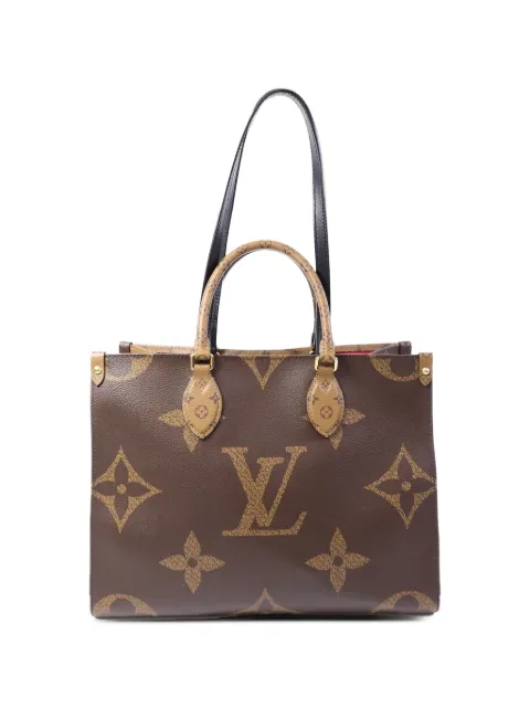 Louis Vuitton Pre-Owned Giant On The Go monogram tote bag Brown M45321