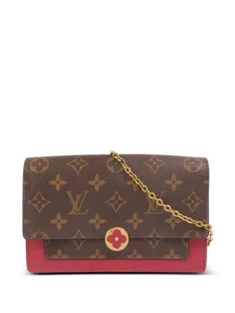 Louis Vuitton Pre-Owned Flore chain-strap crossbody bag Brown M69578