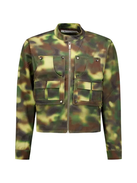 TOMBOGO Moto convertible jacket Green LPMS0003