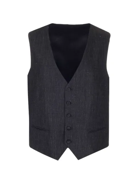Al Duca D’Aosta 1902 sleeveless waistcoat Black BAGISC5FF11TTGFU031ISCHIAPL