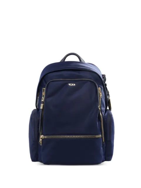 Tumi Celina logo-plaque zip-fastening backpack Blue 146566A852