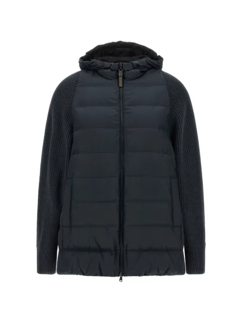 Brunello Cucinelli quilted down jacket Blue MD5987779PC890