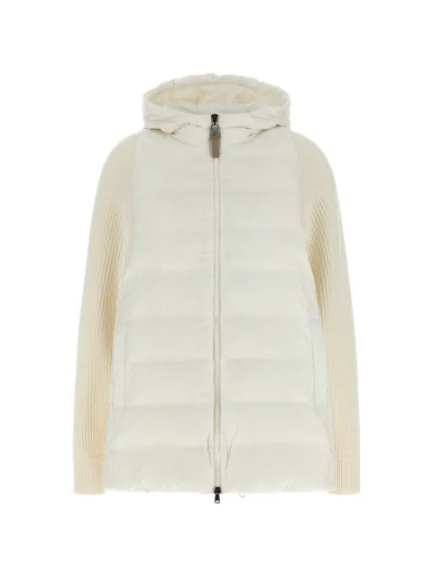 Brunello Cucinelli quilted down jacket White MD5987779PC120