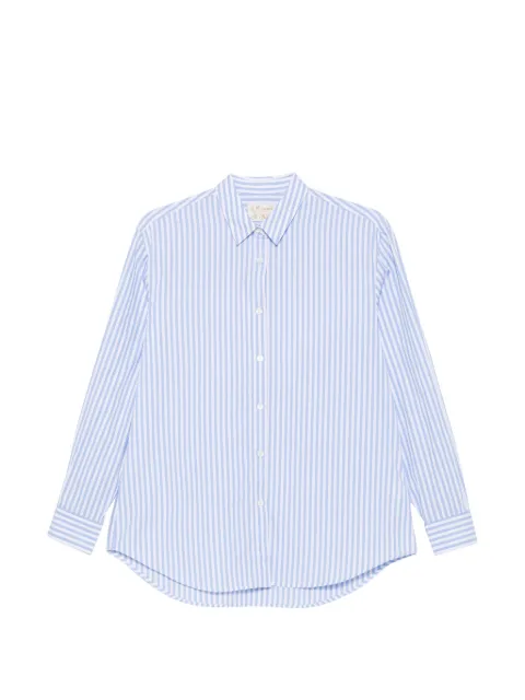 MC2 Saint Barth x Peanuts Brigitte Embry striped shirt Blue BRIGITTEEMBRY