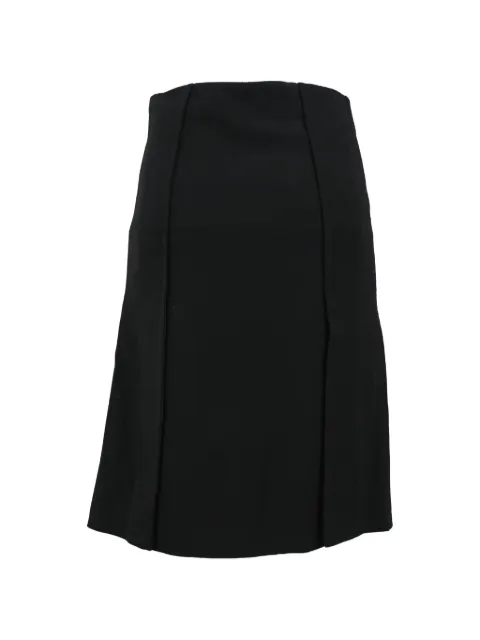 Proenza Schouler panelled A-line skirt Black NAPPUHKCL444056W