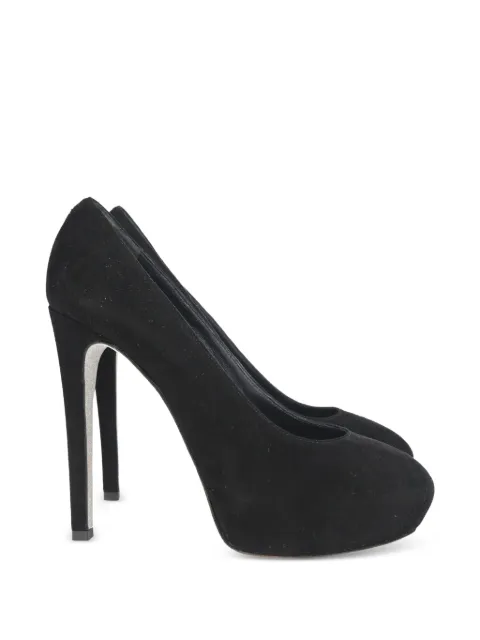 René Caovilla platform pumps Black TONPUHKSH463456W