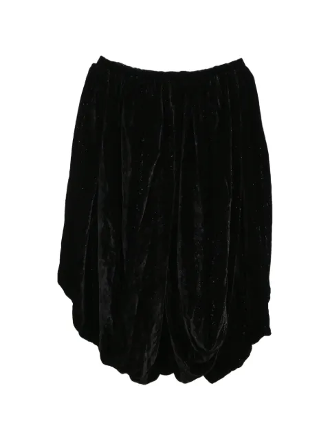 Alaïa Pre-Owned glittered balloon skirt Black NAPPUHKCL397996W