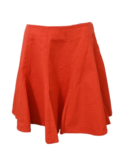 Kenzo Pre-Owned textured mini skirt Red NAPPUHKCL400508W