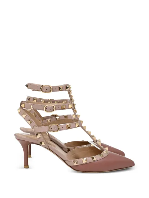 Valentino Garavani Pre-Owned Rockstud caged pumps Pink NAPPUHKSH458354W