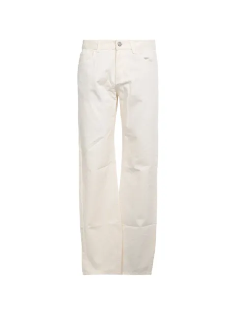 Loro Piana Pre-Owned slim-fit straight-leg jeans White RFCPUHKCL739630M