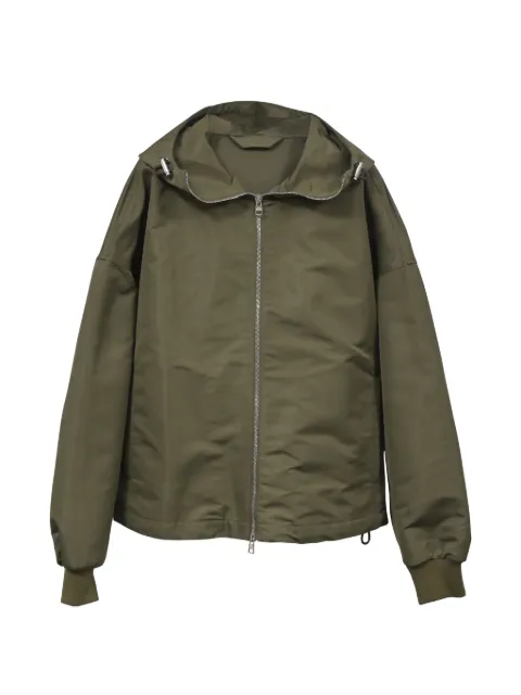 Alexander McQueen Pre-Owned Blake Illustration hooded jacket Green MRPPUHKCL369927M