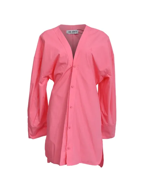 The Attico Lala V-neck dress Pink RFCPUHKCL737279W