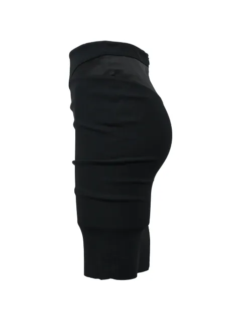 Viktor & Rolf Vintage fitted mini skirt Black NAPPUHKCL444066W