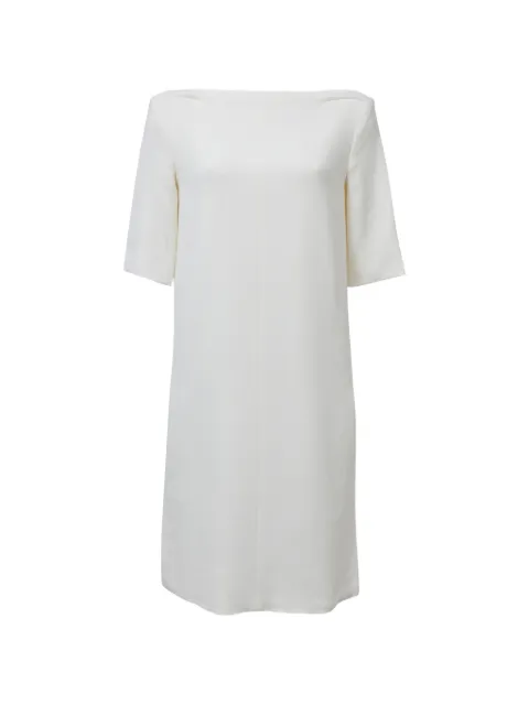 Celine Pre-Owned Bateau neckline dress Neutrals NAPPUHKCL371054W