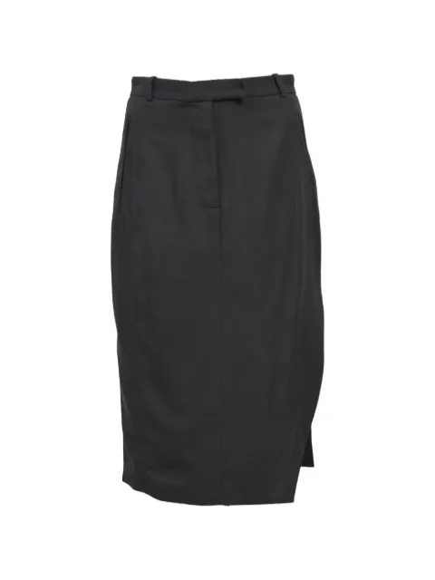 Altuzarra Side slit skirt Black TONPUHKCL381674W