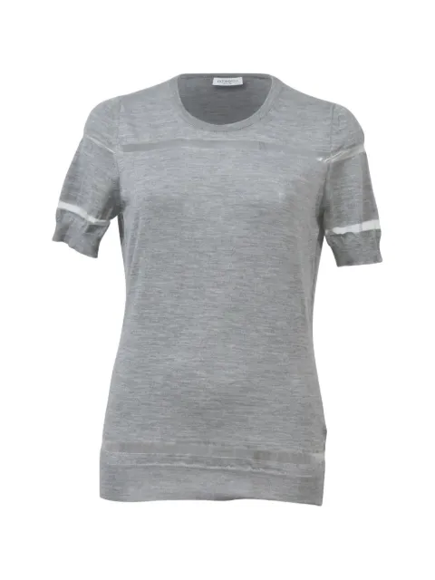 Viktor & Rolf mesh stripe top Grey NAPPUHKCL372021W