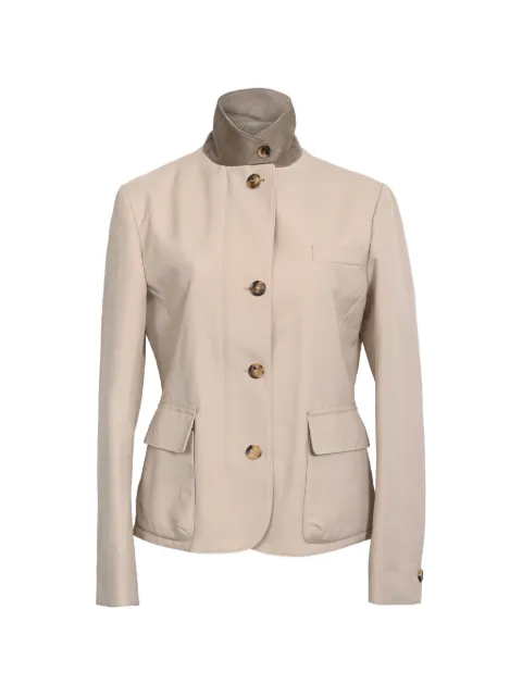 Loro Piana Pre-Owned Roadster silk jacket Neutrals RFCPUHKCL739633W