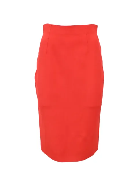 Alexander McQueen Pre-Owned pencil skirts Red NAPPUHKCL444054W