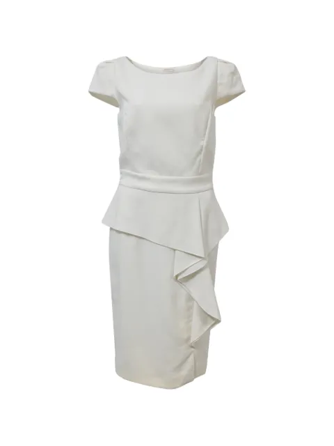 PUCCI Pre-Owned Peplum mini dress White NAPPUHKCL371053W