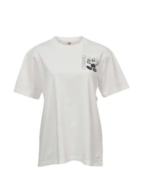 Kenzo Pre-Owned Boke Boy printed T-shirt White NAPPUHKCL369754W