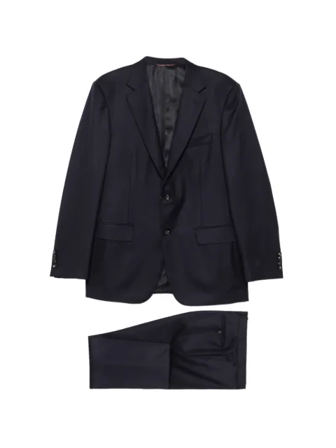 Canali single-breasted suit Blue 1228020AN00019