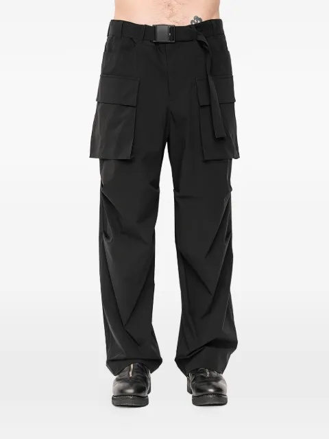 The Viridi-Anne water-repellent stretch pants Black WATERREPELENTSTRECHTCARGO