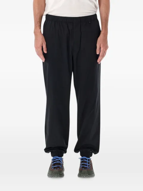 Moncler logo-patch elasticated-ankle track pants Black 2A00003599M5