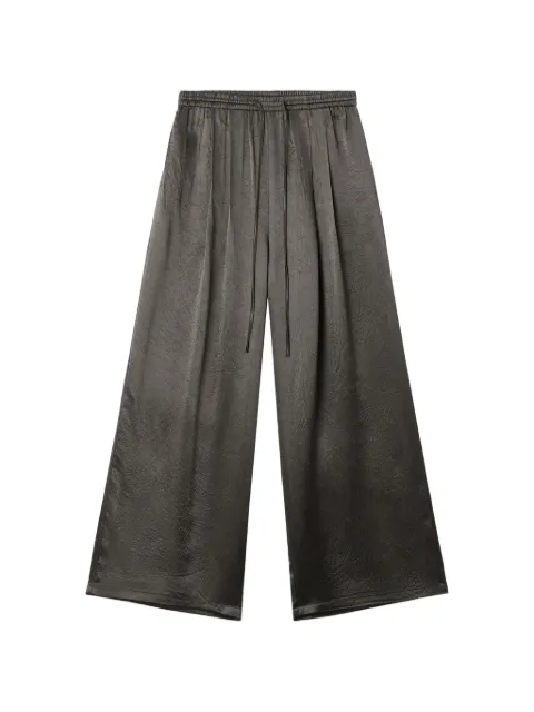 b+ab drawstring-waist wide-leg track pants Grey 6U220AS