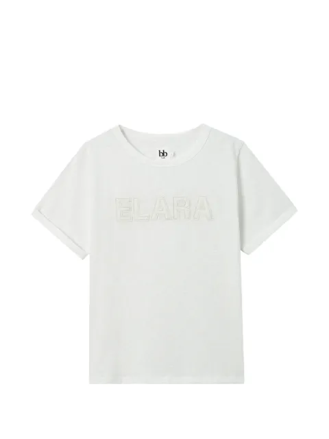 b+ab embroidered-detail T-shirt Neutrals 6U696AS