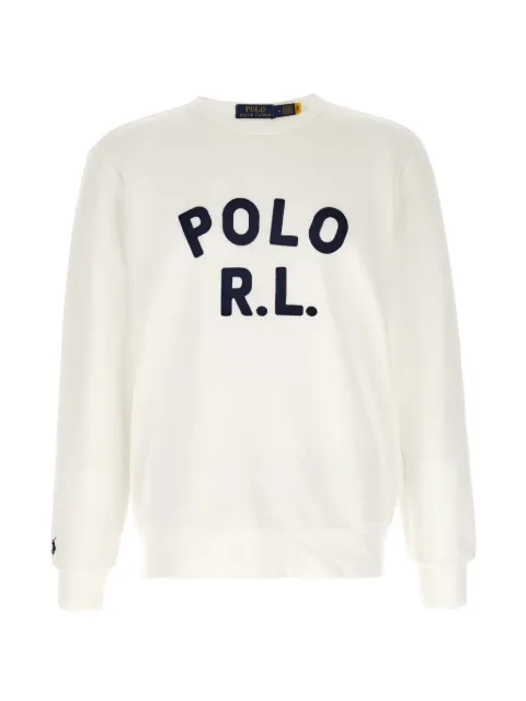 Polo Ralph Lauren Pony logo-patch sweater White 710B20223001