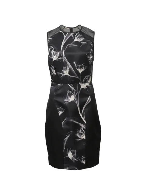 Jason Wu X-Ray floral-print sheath dress Black TONPUHKCL372307W