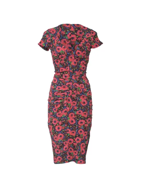 Ba&Sh Diane floral-print dress Red NAPPUHKCL378538W