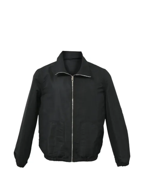 Alexander McQueen Pre-Owned zipped high-neck jacket Black MRPPUHKCL448440M