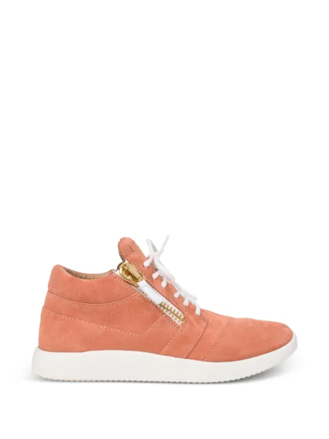 Giuseppe Zanotti Vintage Lace-up high-top sneakers Pink TONPUHKSH431395W