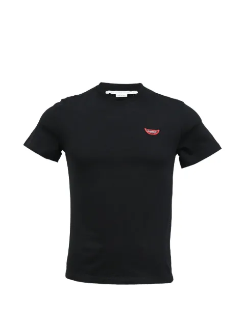 Stella McCartney No Smile No Service T-shirt Black MRPPUHKCL454196M