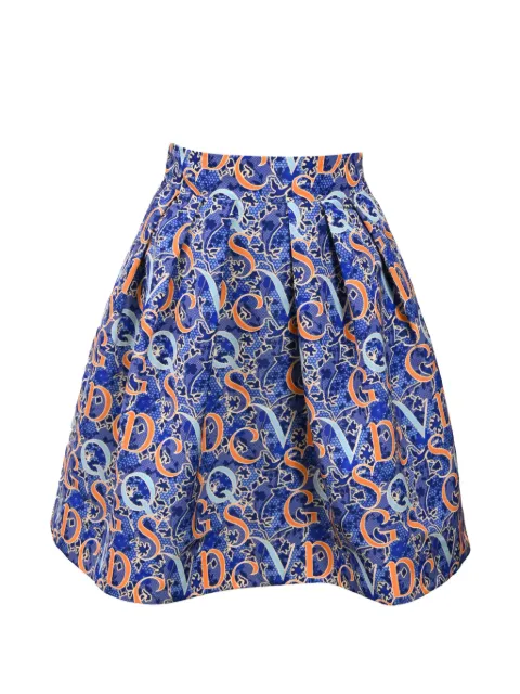 Mary Katrantzou printed flared skirt Blue TONPUHKCL423349W