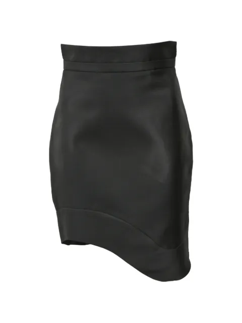 Antonio Berardi Vintage high-waisted waved-hem skirt Black TONPUHKCL398922W