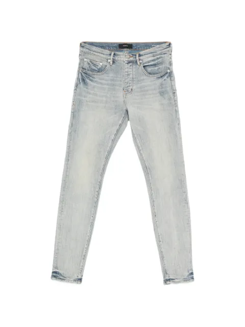 Purple Brand faded slim-fit jeans Blue P001FDSI525