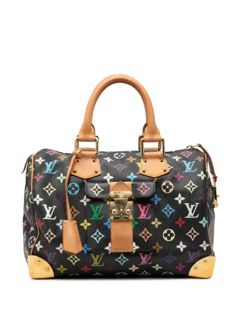 Louis Vuitton Pre-Owned 2004 Monogram Multicolore Speedy 30 boston bag Black KQNY0SNGHM34WWCV