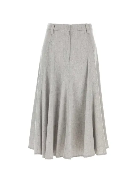 Brunello Cucinelli panelled flared skirt Grey MP549G4076C502