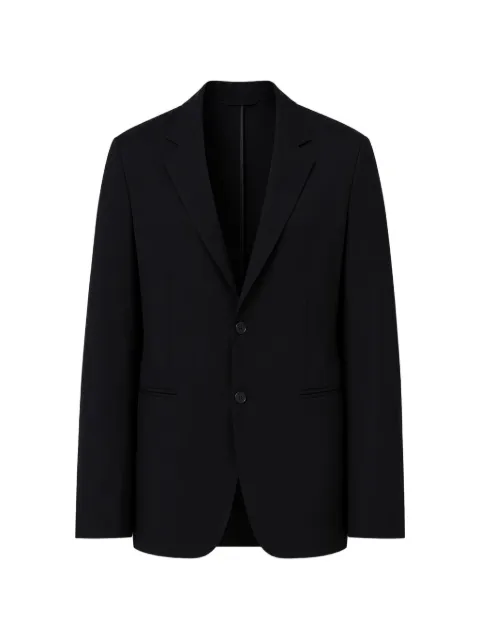 ALBERTO BRESCI single-breasted notched-lapels blazer Black ABJK10
