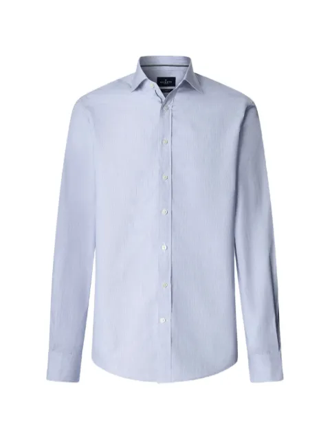 Hackett London hairline-stripe shirt Blue HM3010650