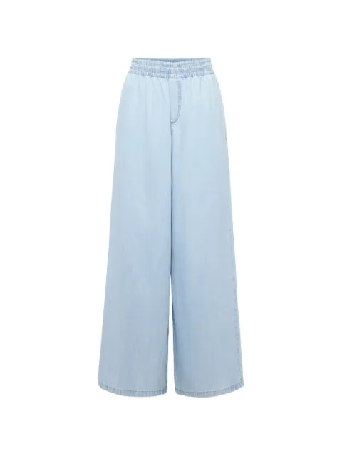 Drykorn Ceiling elasticated-waistband wide-leg jeans Blue 26022680758
