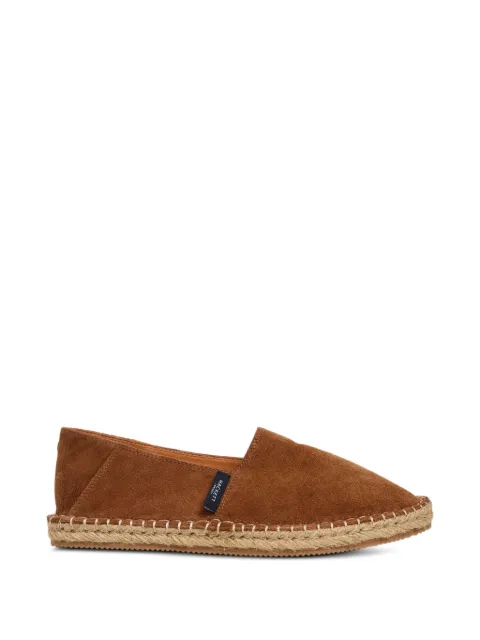 Hackett London Baywatch suede espadrilles Brown HMS200102