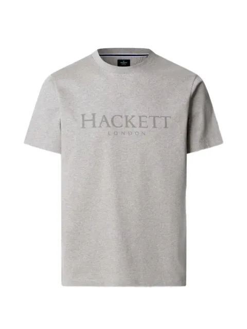 Hackett London Heritage logo-print T-shirt Grey HM5000091